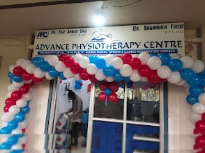 Advance Physiotherapy Centre Entrance & Inauguration Arch
