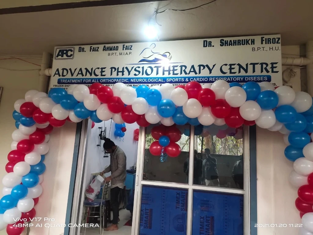 Advance Physiotherapy Centre grand opening gate