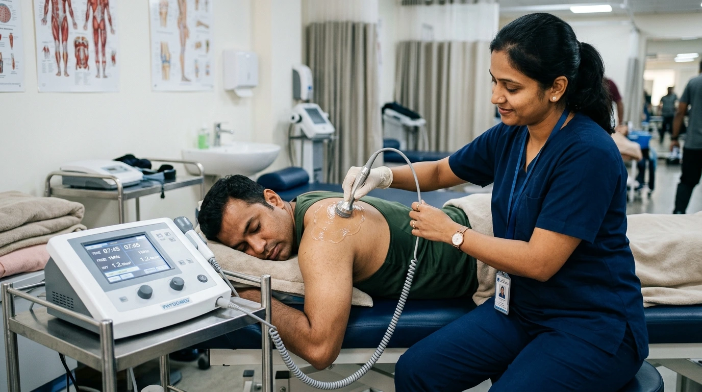 Therapeutic Ultrasound & Joint Mobilization